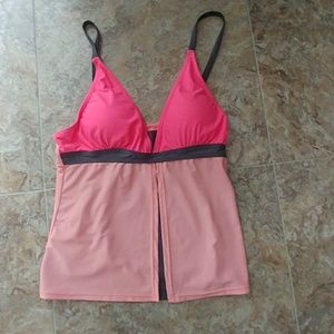 Colorblock tankini